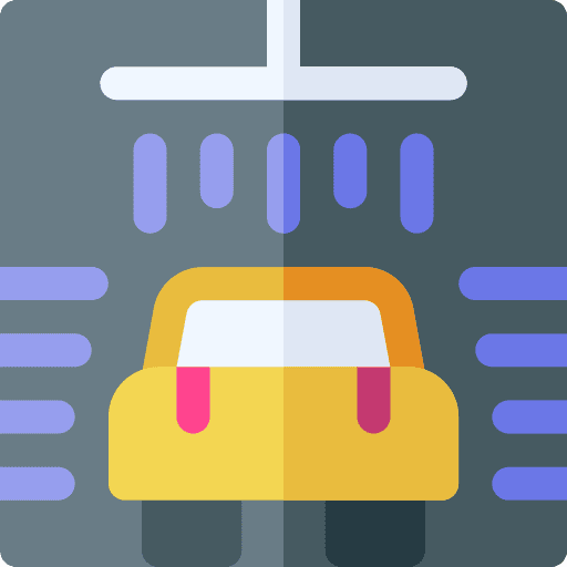 Car wash transport vehicle water icon Car wash transport vehicle water icon