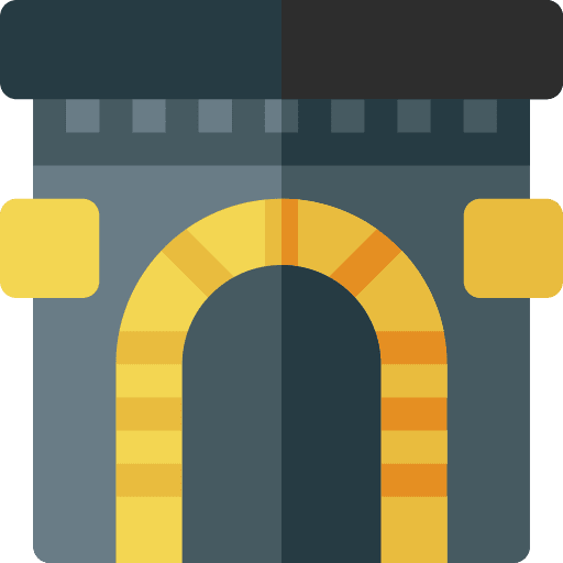 Tunnel tunnel train passage icon Tunnel tunnel train passage icon