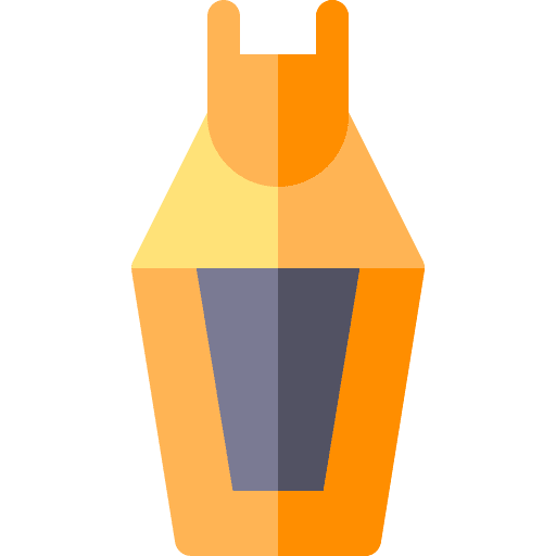 Canopic jar cultures ancient egyptian icon Canopic jar cultures ancient egyptian icon