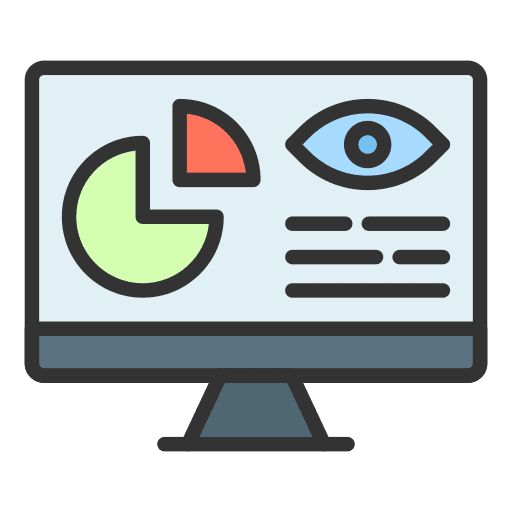 Impression rate views impression rate analysis icon Impression rate views impression rate analysis icon