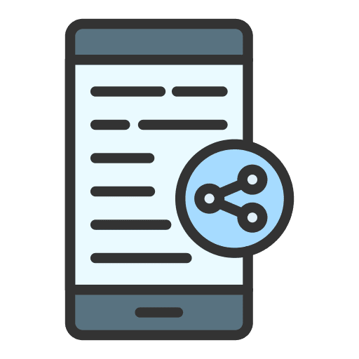 Content blog digital marketing content icon Content blog digital marketing content icon