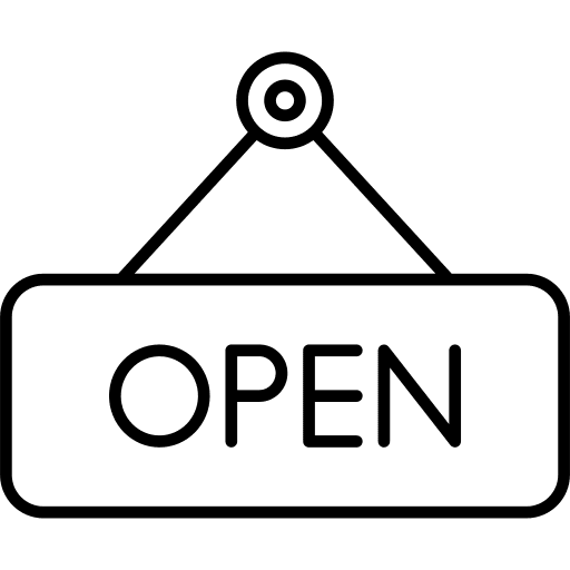 Open sign open sign shop signal icon Open sign open sign shop signal icon
