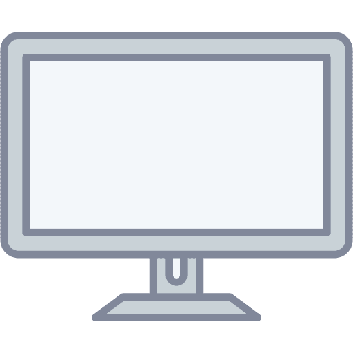 Monitor screen monitor screen communications screen icon