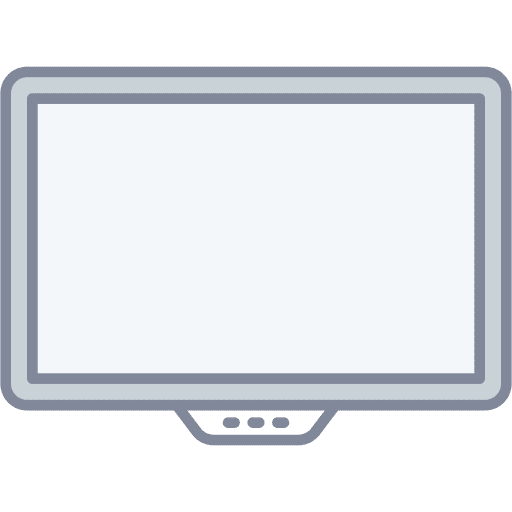 Smart tv technology device electronics icon