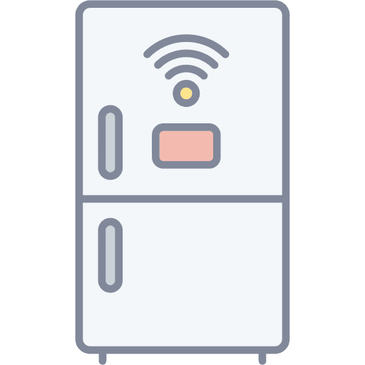 Smart fridge freezer cooler smart fridge icon Smart fridge freezer cooler smart fridge icon