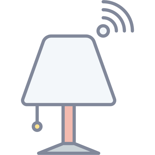 Smart light electronics illumination light icon Smart light electronics illumination light icon