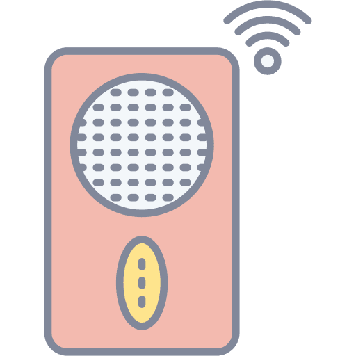 Bell doorbell security smart home icon Bell doorbell security smart home icon