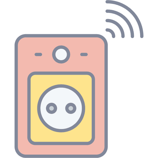 Smart plug plug wall socket power socket icon Smart plug plug wall socket power socket icon