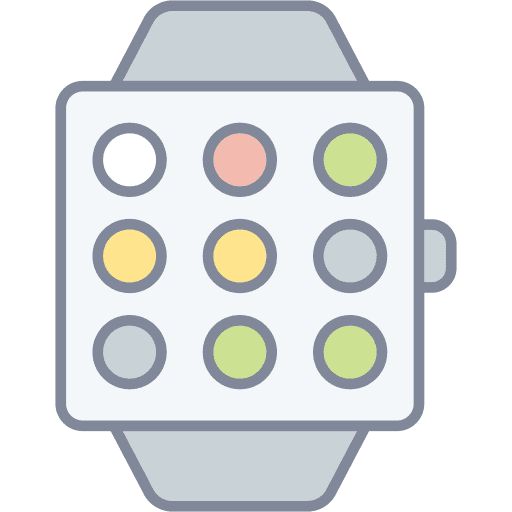Smartwatch electronics apps device icon Smartwatch electronics apps device icon