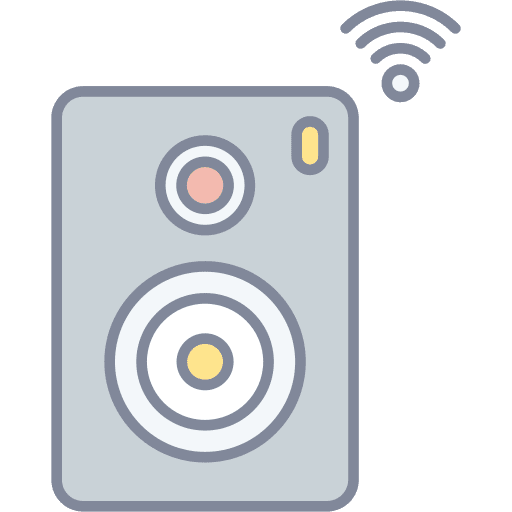 Speaker wifi signal audio system wifi connection icon Speaker wifi signal audio system wifi connection icon