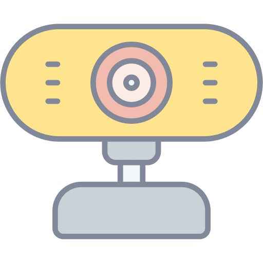Webcam videochat round webcam webcam icon Webcam videochat round webcam webcam icon