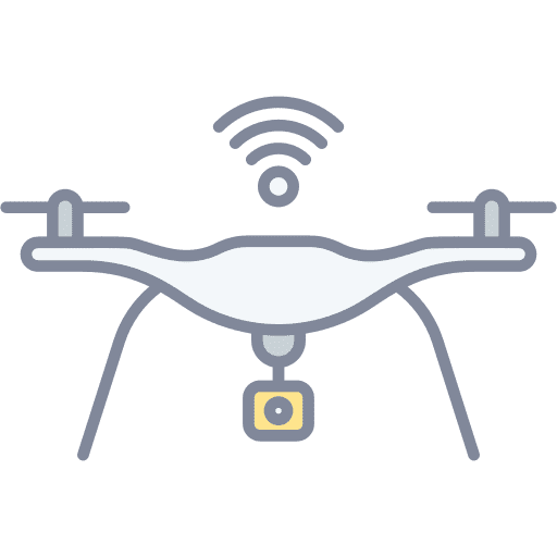 Drone technology drone wifi signal icon Drone technology drone wifi signal icon