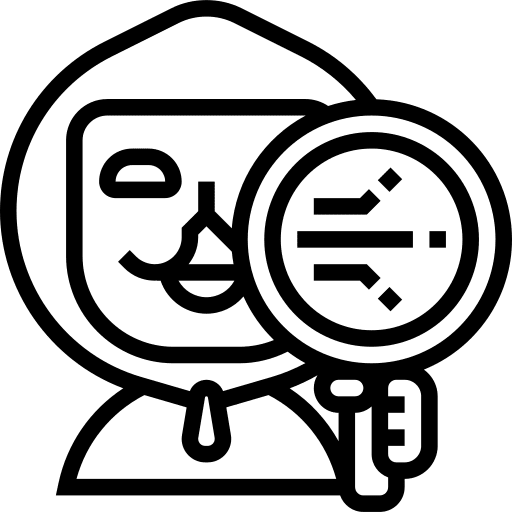 Spyware profession security thief icon Spyware profession security thief icon