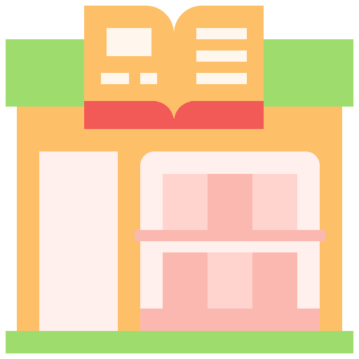 Book shop building shop book shop icon Book shop building shop book shop icon