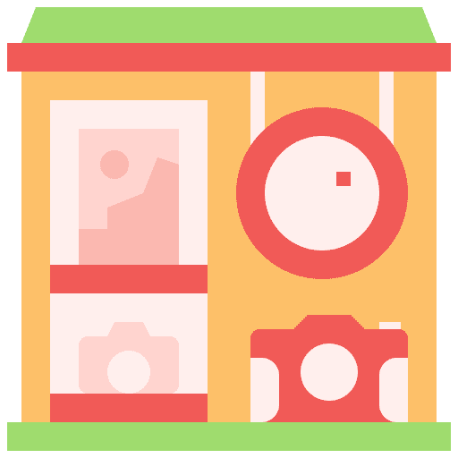 Camera camera shop store icon Camera camera shop store icon