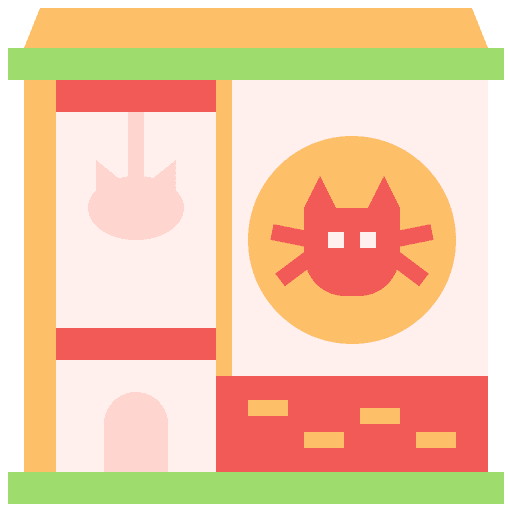 Pet shop building shop store icon Pet shop building shop store icon