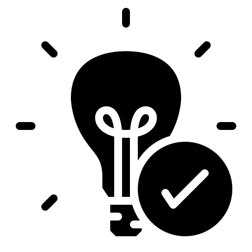 Successful achievement successful creativity icon