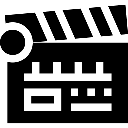 Clapperboard film clapper entertainment icon Clapperboard film clapper entertainment icon