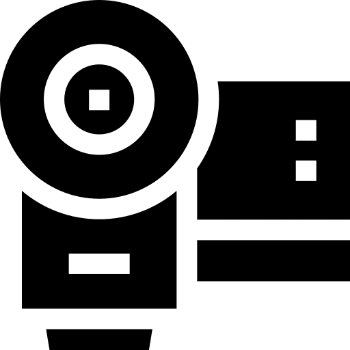 Videocamera video recorder technology video recording icon Videocamera video recorder technology video recording icon