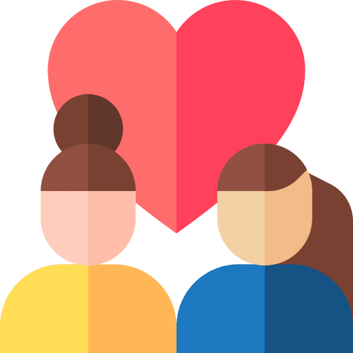 Friendship friend love and romance couple icon Friendship friend love and romance couple icon