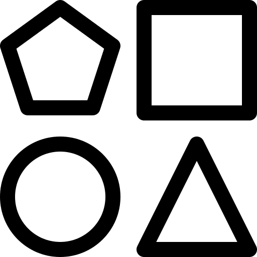 Shapes shapes maths polygonal icon Shapes shapes maths polygonal icon
