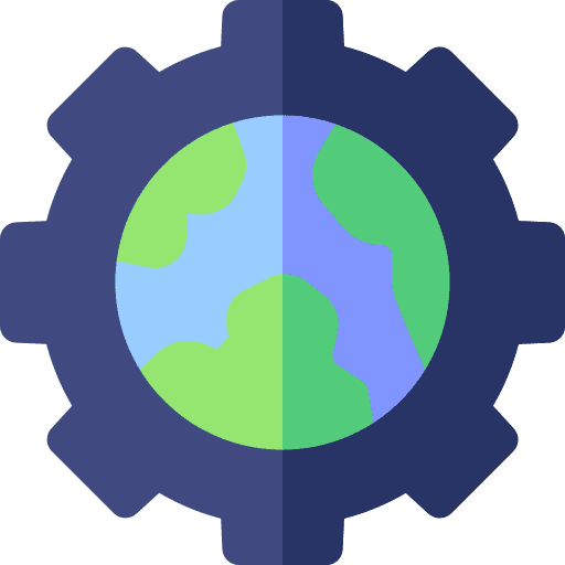 Engineering development sustainable industry icon Engineering development sustainable industry icon