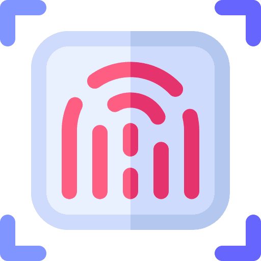 Finger print finger scanner fingerprint scan fingerprint scanning icon Finger print finger scanner fingerprint scan fingerprint scanning icon