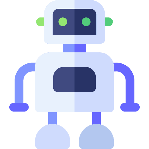 Robot robotics technology science fiction icon Robot robotics technology science fiction icon