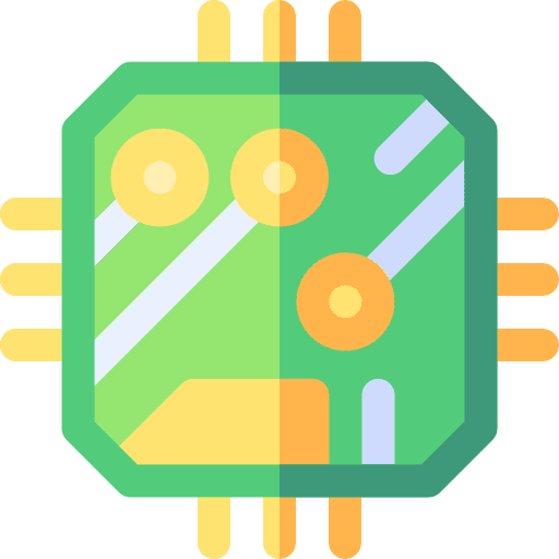 Cpu computer robot electronics icon Cpu computer robot electronics icon