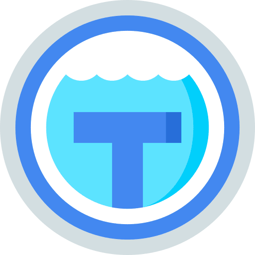 Lane signaling swimming pool water sport icon Lane signaling swimming pool water sport icon