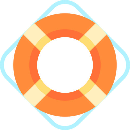Lifeguard lifesaver float rescue icon Lifeguard lifesaver float rescue icon