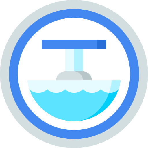Starting block signaling water sport sign icon Starting block signaling water sport sign icon