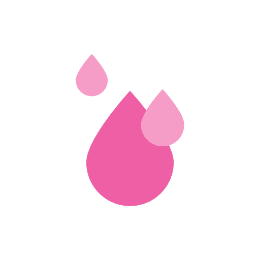 Drop drip water splash icon