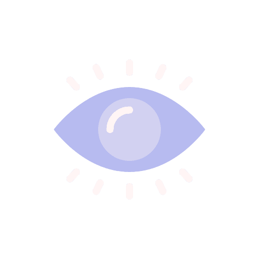 Eye eye witness view icon