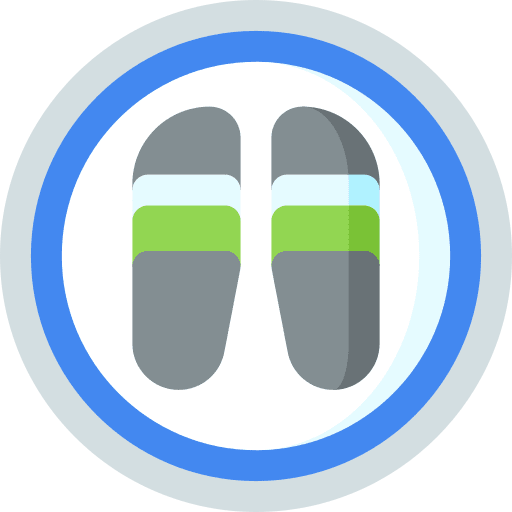 Use slippers allowed swimming pool use slippers icon Use slippers allowed swimming pool use slippers icon