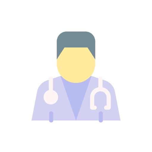 Doctor surgeon user job icon Doctor surgeon user job icon