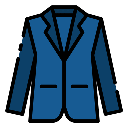 Suit clothes fashion elegant icon