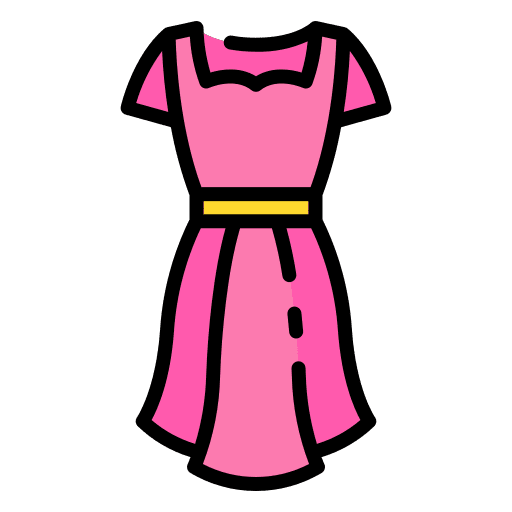 Dress apparel clothes elegant icon Dress apparel clothes elegant icon