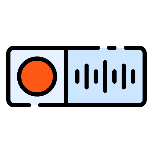 Record music and multimedia microphone electronics icon Record music and multimedia microphone electronics icon