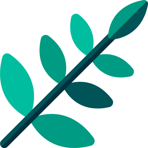 Fern ecology leaf fern plant icon