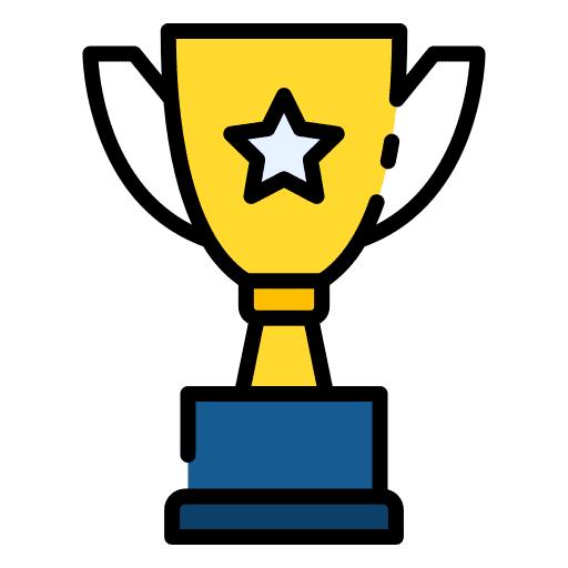 Trophy haw sports fill sport award icon Trophy haw sports fill sport award icon