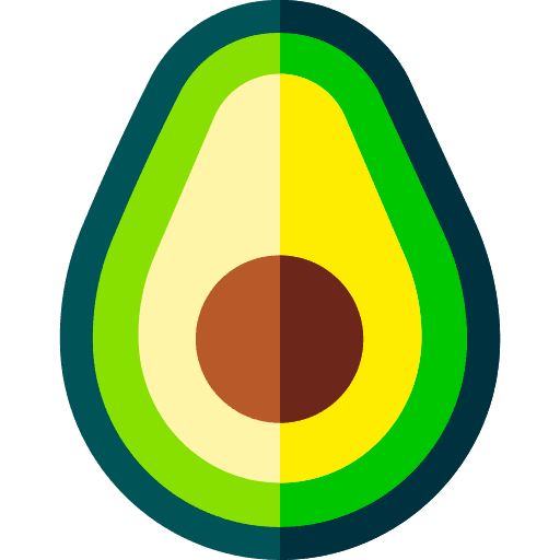 Avocado vegetarian healthy food avocado icon Avocado vegetarian healthy food avocado icon