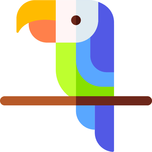 Parrot parrot animals zoology icon Parrot parrot animals zoology icon