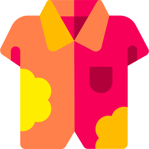 Hawaiian shirt fashion flowers hawaiian shirt icon Hawaiian shirt fashion flowers hawaiian shirt icon