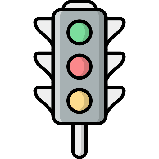 Traffic light traffic light stop light electronics icon
