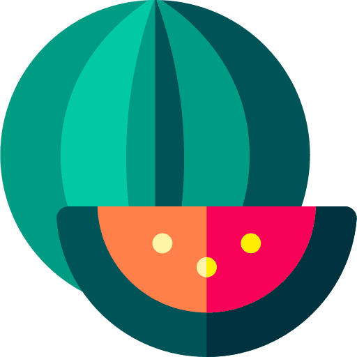 Watermelon weather food food and restaurant icon Watermelon weather food food and restaurant icon