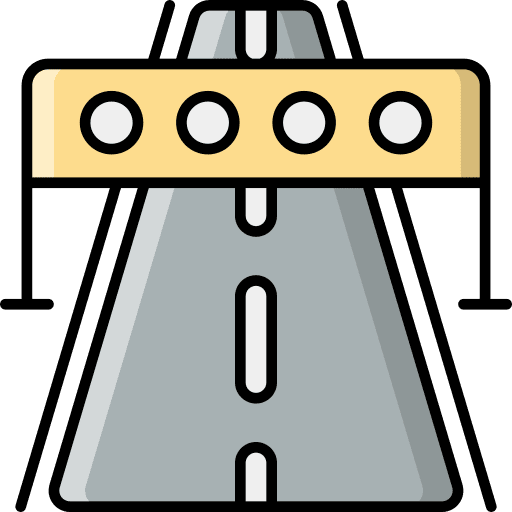 Highway highway signaling transportation icon
