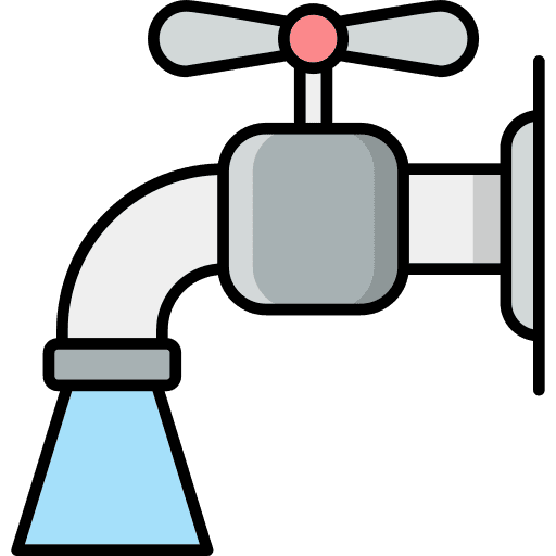 Watering supply watering water tap icon