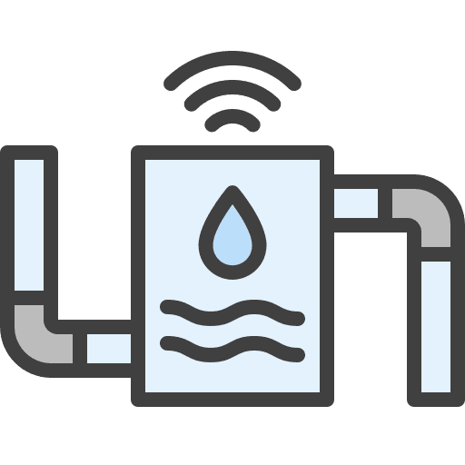 Water tank sensor industry water tank icon