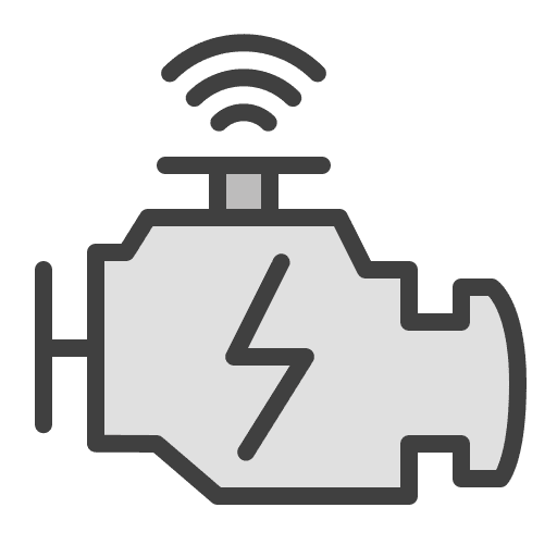 Check smart car wi fi sensor icon
